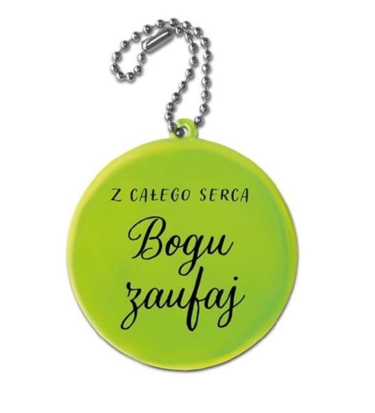 Zawieszka-odblaskowa-Z-calego-serca-Bogu-zaufaj