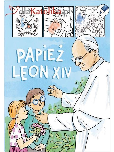 kolorowanka papież Leon